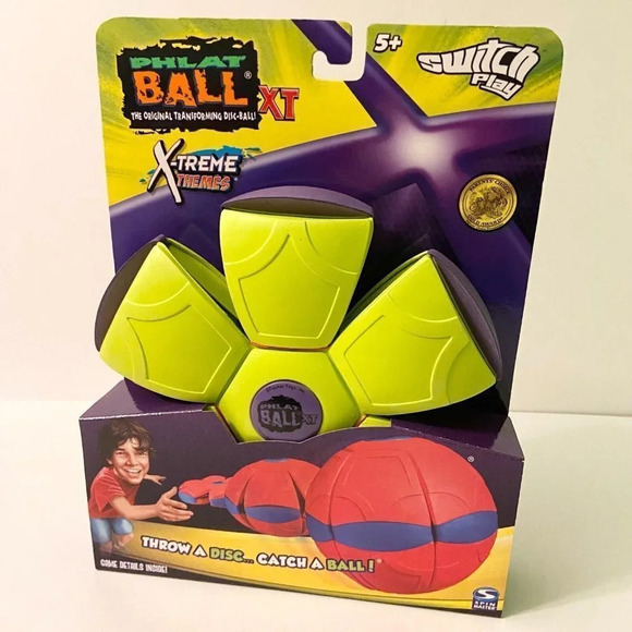 Phlat Ball XT Throw a Disc Catch a  Ball Transforming Disc Ball Tucker Toys - Picture 11 of 13